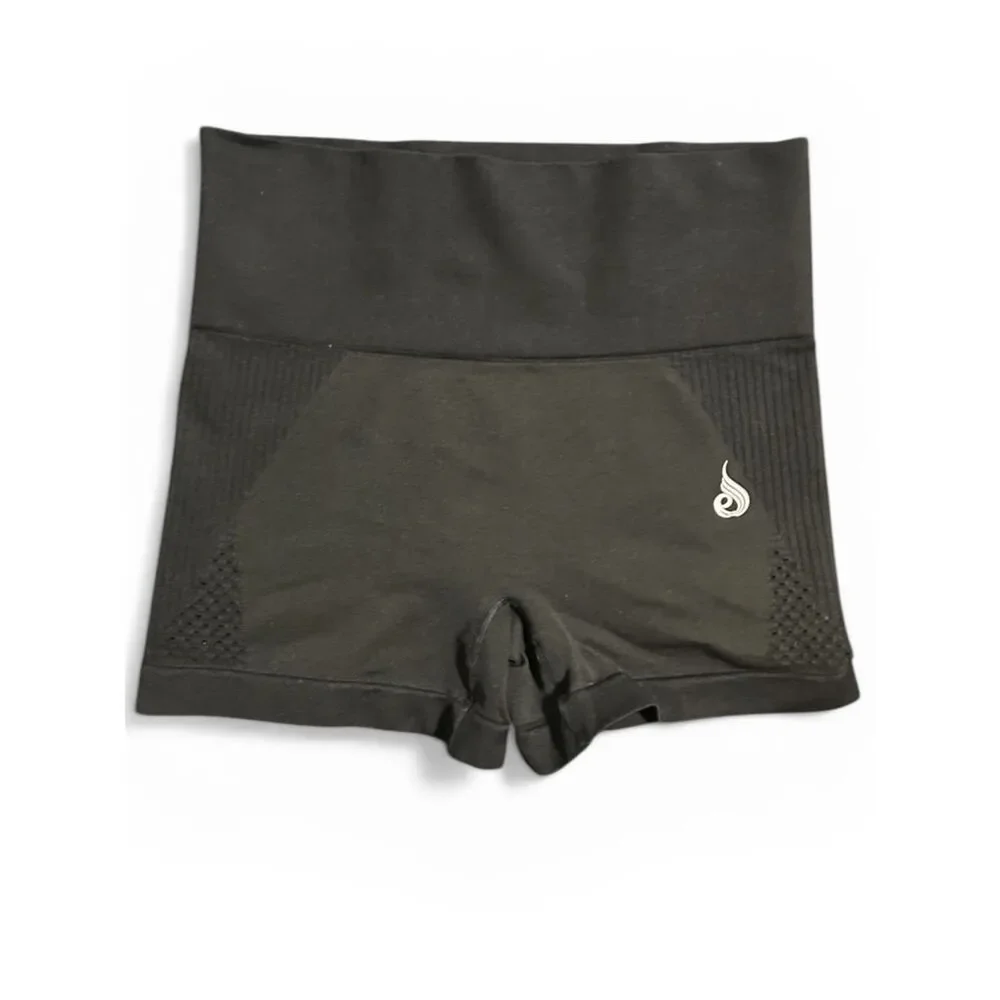Ryder wear Seamless High-Waist Black Women's Workout Shorts